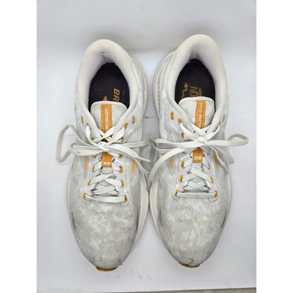 Brooks Adrenaline GTS 23 Shoes Women's 9 B Light Grey Running Athletic Sneakers - Picture 3 of 8